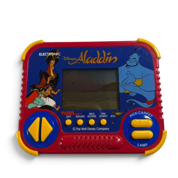 Tiger Electronics Other - Vintage Tiger Electronics Disney Aladdin Handheld Video Game 1993 Tested Works